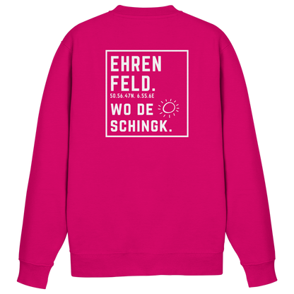 Wo de Sonn schingk - Ehrenfeld Druck Rücken  - Basic Sweatshirt