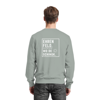 Wo de Sonn schingk - Ehrenfeld Druck Rücken  - Basic Sweatshirt