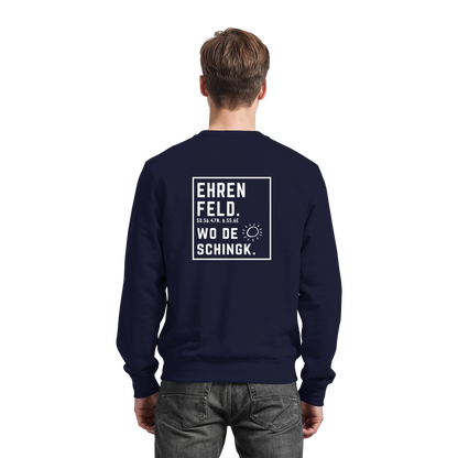 Wo de Sonn schingk - Ehrenfeld Druck Rücken  - Basic Sweatshirt