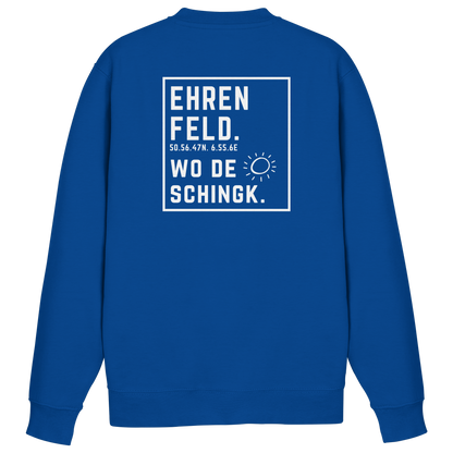 Wo de Sonn schingk - Ehrenfeld Druck Rücken  - Basic Sweatshirt