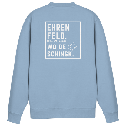 Wo de Sonn schingk - Ehrenfeld Druck Rücken  - Basic Sweatshirt