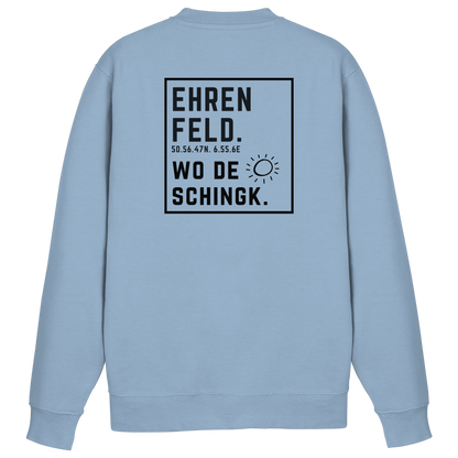 Wo de Sonn schingk - Ehrenfeld Druck Rücken - Basic Sweatshirt