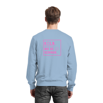 Wo de Sonn schingk - Köln Druck Rücken - Basic Sweatshirt