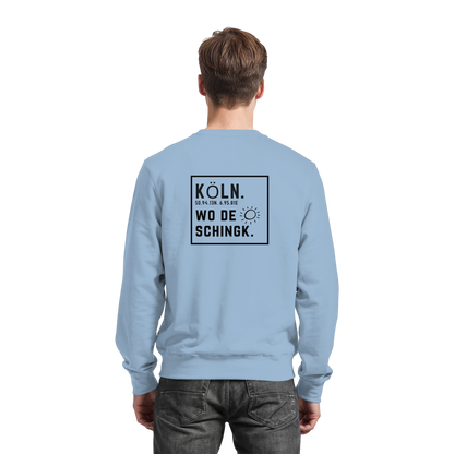 Wo de Sonn schingk - Köln Druck Rücken  - Basic Sweatshirt