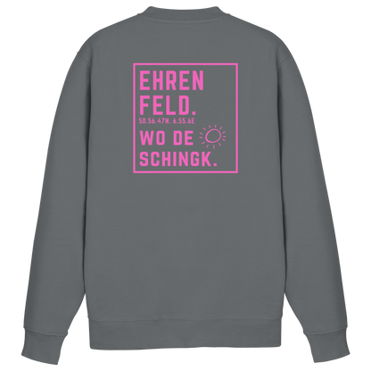 Wo de Sonn schingk - Ehrenfeld Druck Rücken  - Basic Sweatshirt