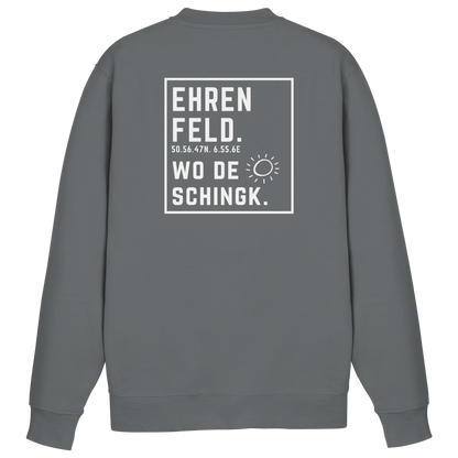 Wo de Sonn schingk - Ehrenfeld Druck Rücken  - Basic Sweatshirt