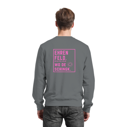 Wo de Sonn schingk - Ehrenfeld Druck Rücken  - Basic Sweatshirt