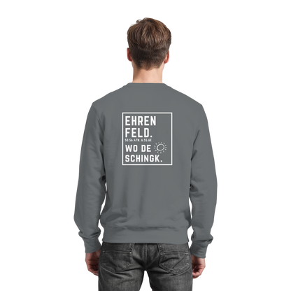 Wo de Sonn schingk - Ehrenfeld Druck Rücken  - Basic Sweatshirt