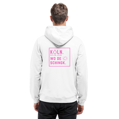Wo de Sonn schingk - Köln Druck Rücken - Basic Unisex Hoodie