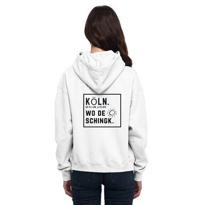 Wo de Sonn schingk - Köln Druck Rücken  - Basic Unisex Hoodie