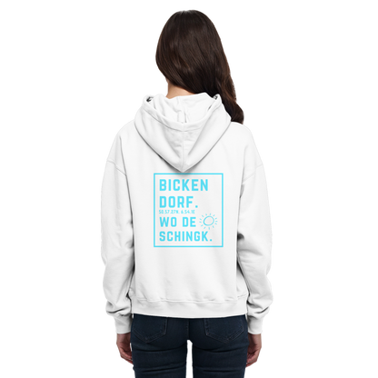 Wo de Sonn schingk - Bickendorf Druck Rücken - Basic Unisex Hoodie
