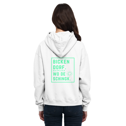 Wo de Sonn schingk - Bickendorf Druck Rücken - Basic Unisex Hoodie