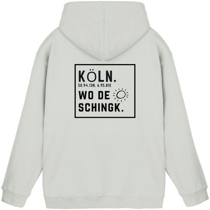 Wo de Sonn schingk - Köln Druck Rücken  - Basic Unisex Hoodie