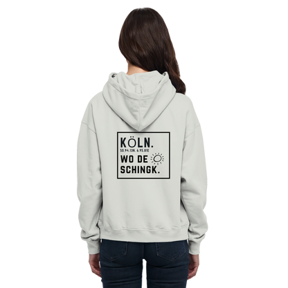 Wo de Sonn schingk - Köln Druck Rücken  - Basic Unisex Hoodie