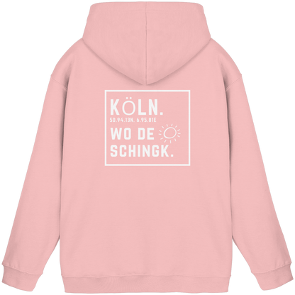 Wo de Sonn schingk - Köln Druck Rücken  - Basic Unisex Hoodie
