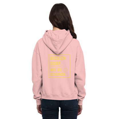 Wo de Sonn schingk - Bickendorf Druck Rücken - Basic Unisex Hoodie