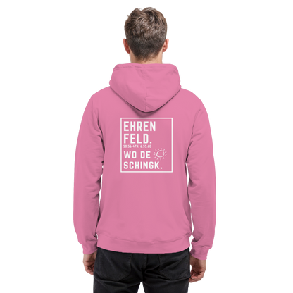 Wo de Sonn schingk - Ehrenfeld Druck Rücken  - Basic Unisex Hoodie