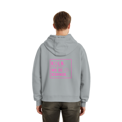 Wo de Sonn schingk - Köln Druck Rücken - Fluffy Boxcut Zipper