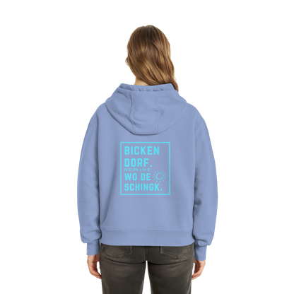 Wo de Sonn schingk - Bickendorf Druck Rücken - Fluffy Boxcut Zipper