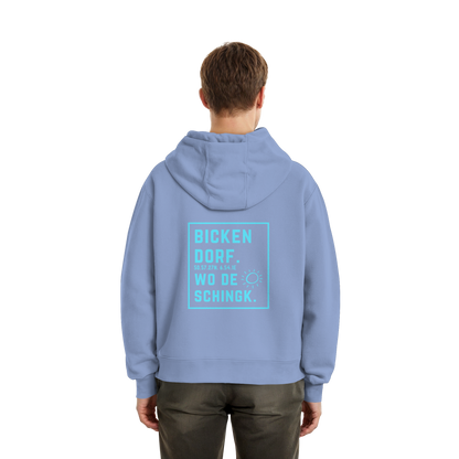 Wo de Sonn schingk - Bickendorf Druck Rücken - Fluffy Boxcut Zipper