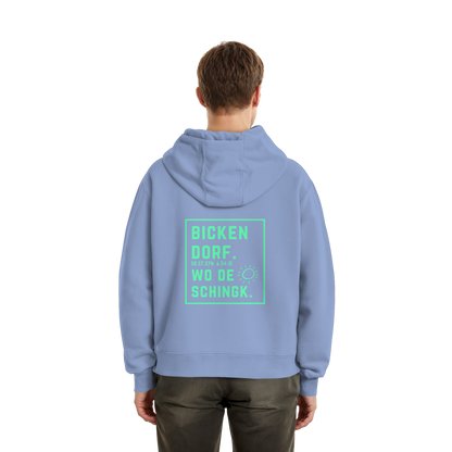 Wo de Sonn schingk - Bickendorf Druck Rücken - Fluffy Boxcut Zipper