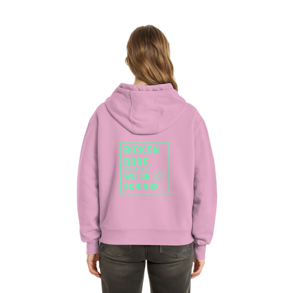 Wo de Sonn schingk - Bickendorf Druck Rücken - Fluffy Boxcut Zipper