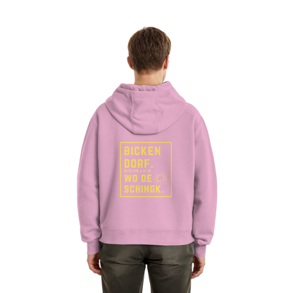 Wo de Sonn schingk - Bickendorf Druck Rücken - Fluffy Boxcut Zipper