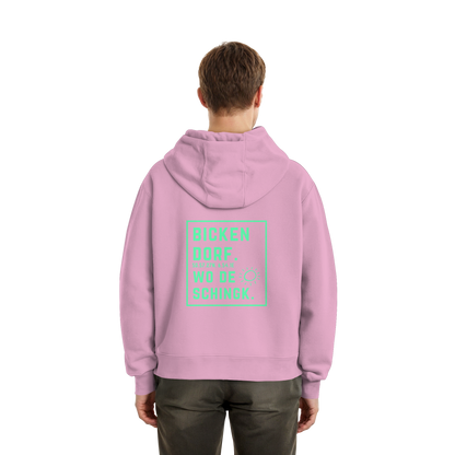 Wo de Sonn schingk - Bickendorf Druck Rücken - Fluffy Boxcut Zipper