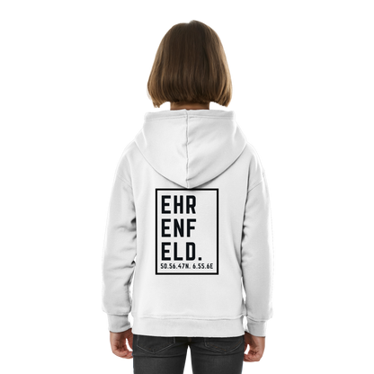 Ehrenfeld Koordinaten (großer Druck auf dem Rücken) - Kids Basic Hoodie