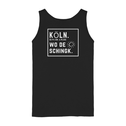 Wo de Sonn schingk - Köln Druck Rücken  - Ladies Tank-Top