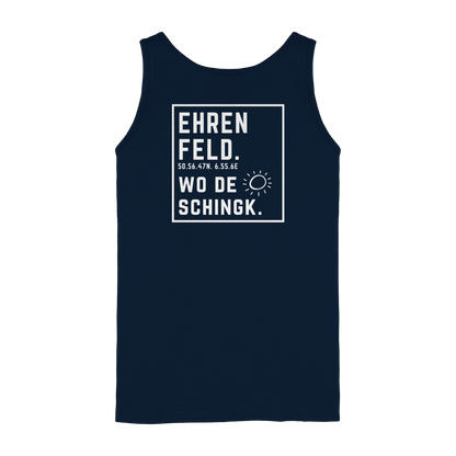 Wo de Sonn schingk - Ehrenfeld Druck Rücken  - Ladies Tank-Top