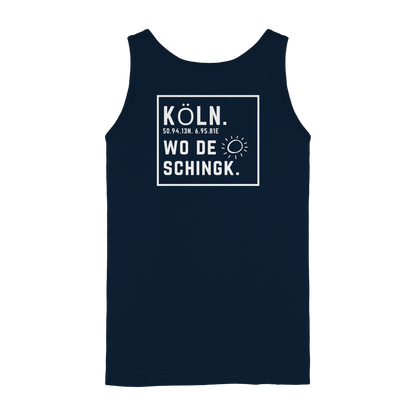 Wo de Sonn schingk - Köln Druck Rücken  - Ladies Tank-Top