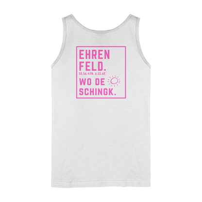 Wo de Sonn schingk - Ehrenfeld Druck Rücken  - Ladies Tank-Top