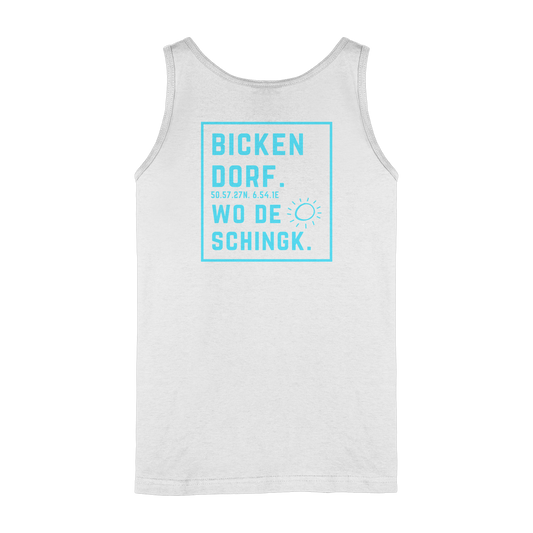 Wo de Sonn schingk - Bickendorf Druck Rücken - Ladies Tank-Top