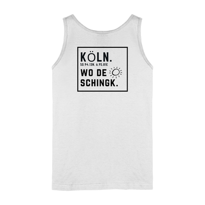 Wo de Sonn schingk - Köln Druck Rücken  - Ladies Tank-Top