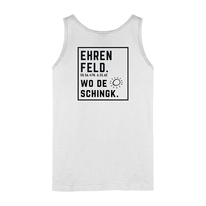 Wo de Sonn schingk - Ehrenfeld Druck Rücken - Ladies Tank-Top
