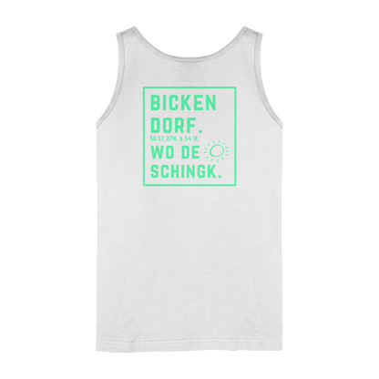 Wo de Sonn schingk - Bickendorf Druck Rücken - Ladies Tank-Top