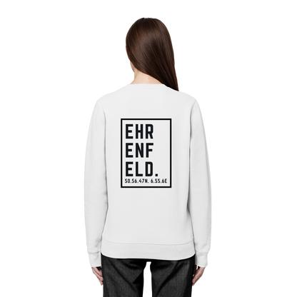Ehrenfeld Koordinaten (großer Druck auf dem Rücken) - Organic Basic Unisex Sweatshirt