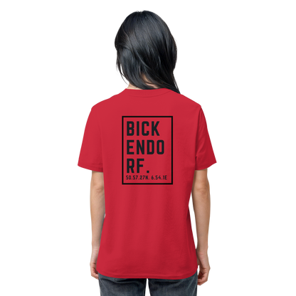 Bickendorf Koordinaten (großer Druck auf dem Rücken) - Organic Shirt