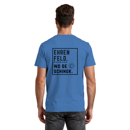 Wo de Sonn schingk - Ehrenfeld Druck Rücken - Premium Classic T-Shirt