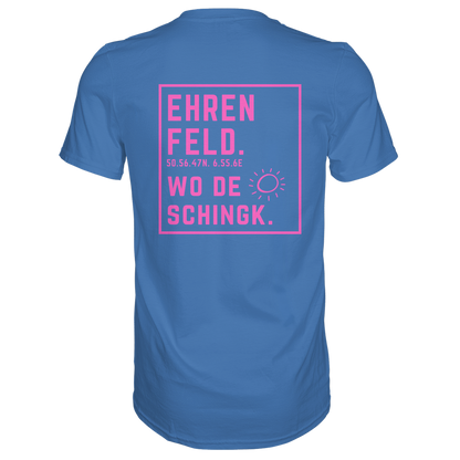 Wo de Sonn schingk - Ehrenfeld Druck Rücken  - Premium Classic T-Shirt