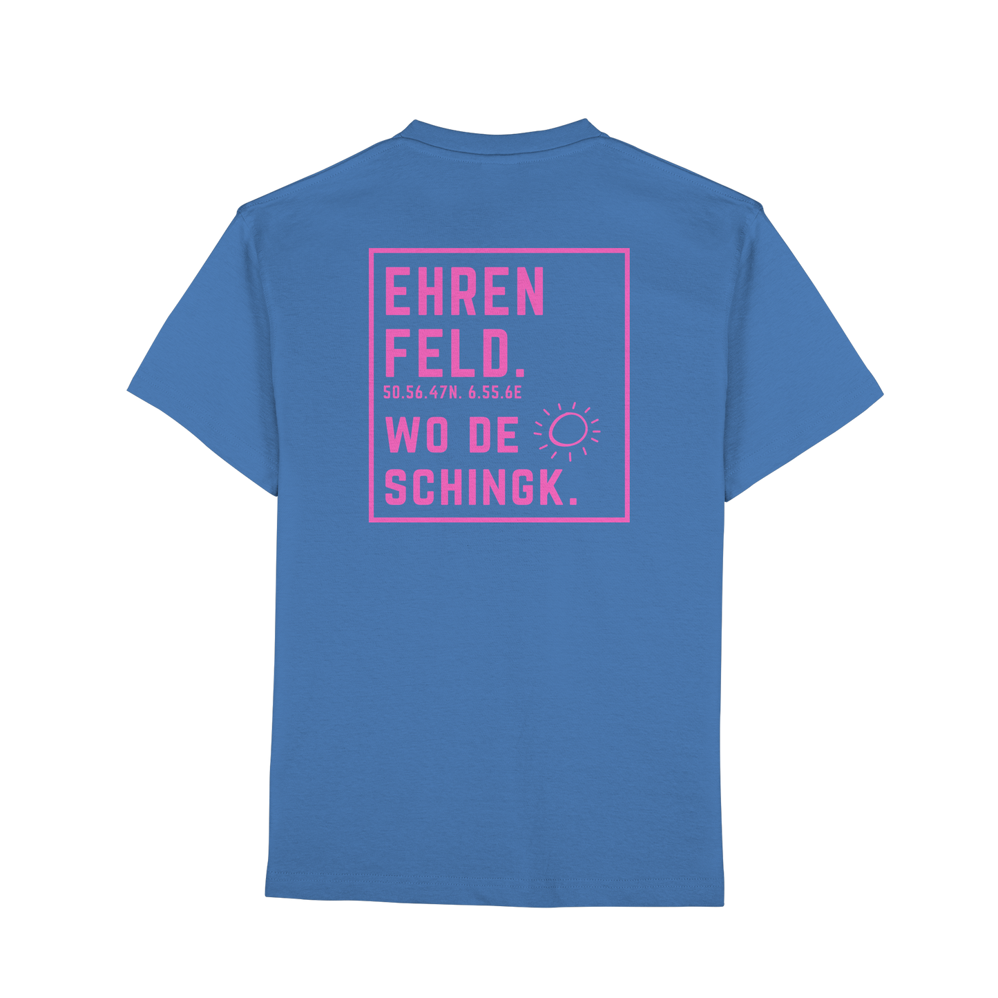 Wo de Sonn schingk - Ehrenfeld Druck Rücken  - Premium Classic T-Shirt