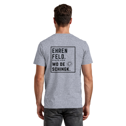 Wo de Sonn schingk - Ehrenfeld Druck Rücken - Premium Classic T-Shirt