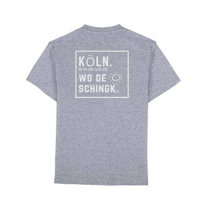 Wo de Sonn schingk - Köln Druck Rücken  - Premium Classic T-Shirt