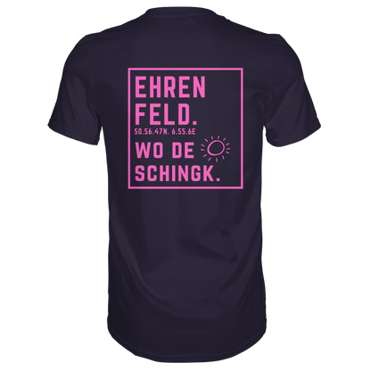 Wo de Sonn schingk - Ehrenfeld Druck Rücken  - Premium Classic T-Shirt