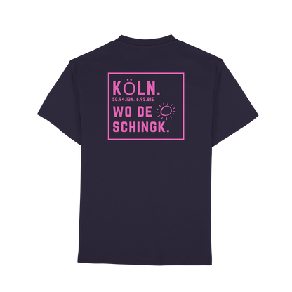 Wo de Sonn schingk - Köln Druck Rücken - Premium Classic T-Shirt