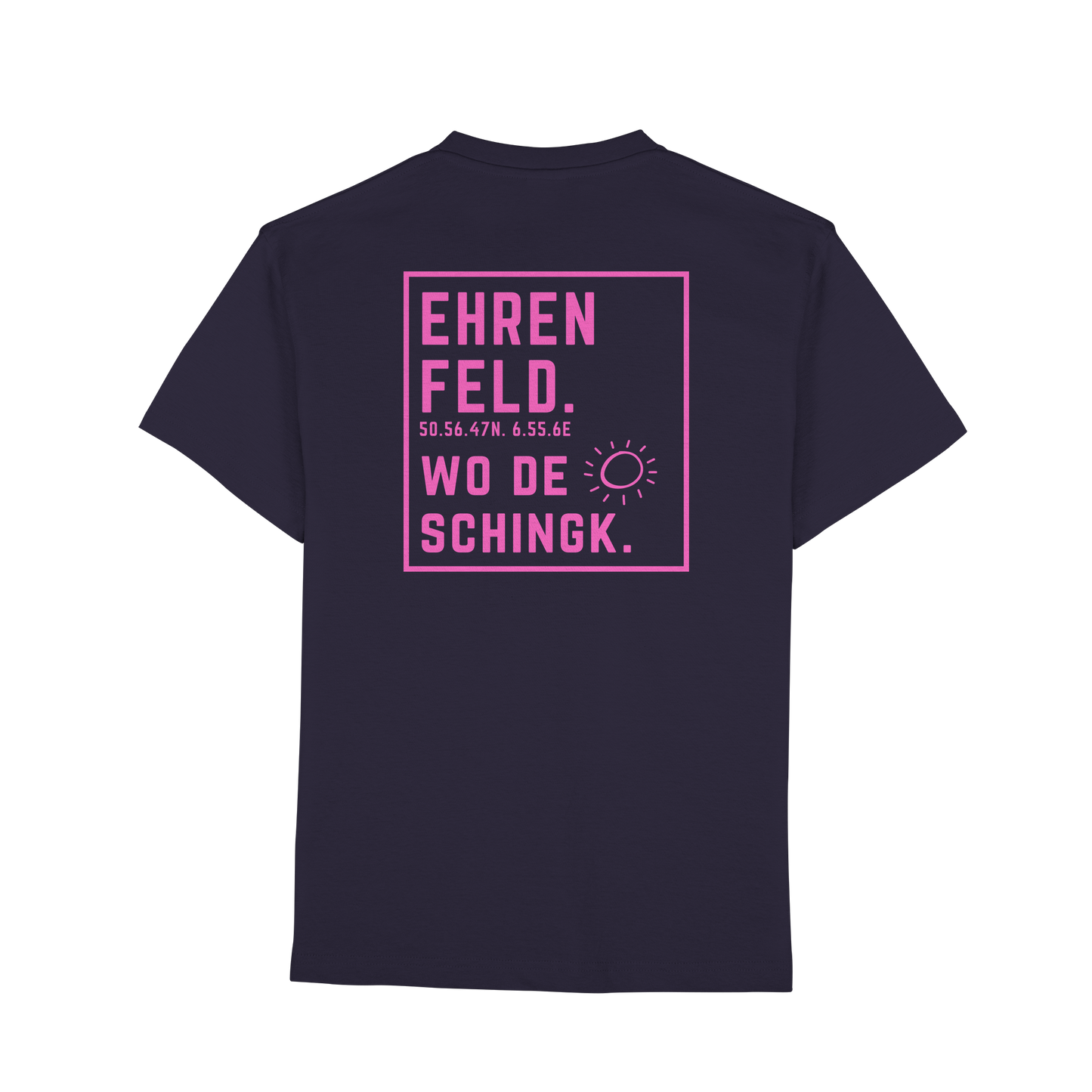 Wo de Sonn schingk - Ehrenfeld Druck Rücken  - Premium Classic T-Shirt