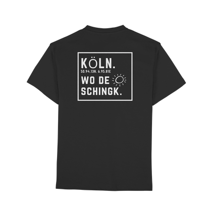 Wo de Sonn schingk - Köln Druck Rücken  - Premium Classic T-Shirt