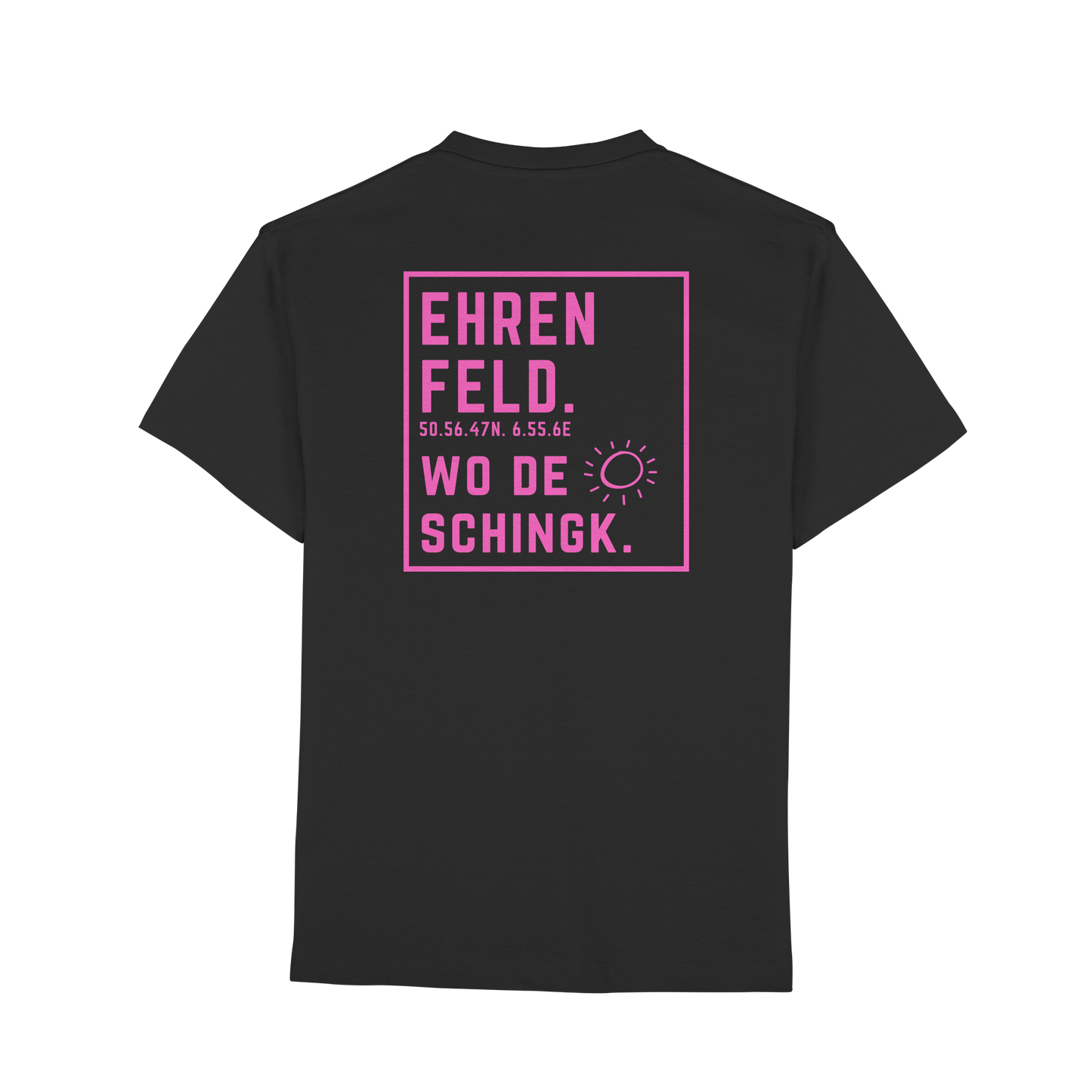 Wo de Sonn schingk - Ehrenfeld Druck Rücken  - Premium Classic T-Shirt