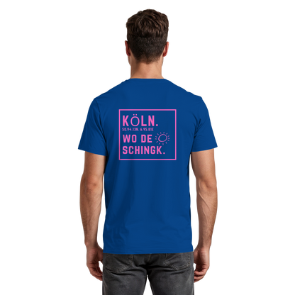 Wo de Sonn schingk - Köln Druck Rücken - Premium Classic T-Shirt